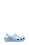 Crocs Classic Marbled Clog In Moon Jelly/multi