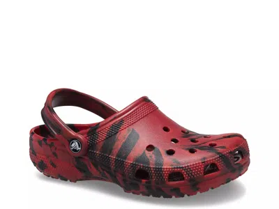 Crocs Classic Marbled Clog In Multi