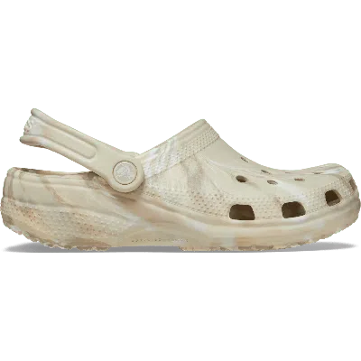 Crocs Classic Marbled Clog In Neutral