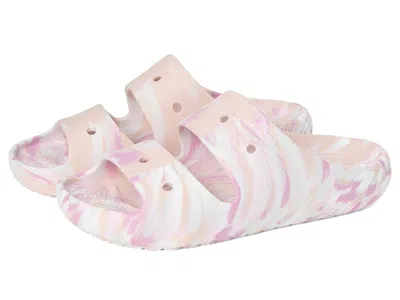 Crocs Classic Marbled Sandals Wedge Shoes Quartz/multi :