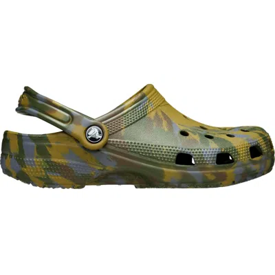 Crocs Classic Marbled Tie-dye Clog Aloe / Multi 206867-3uc Men's