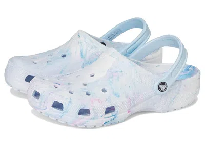 Crocs Classic Marbled Tie-dye Clog Clog Shoes Oxygen Swirl :