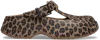 Crocs | Unisex | Classic Mary Jane Animal | Clogs | Sepia / Leopard | W8/m7 In Brown