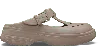 Crocs Gender Inclusive Classic Mary Jane Clog In Taupe