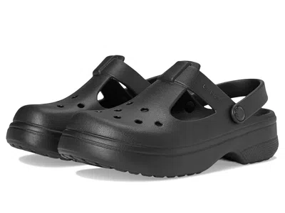 Crocs Classic Mary Jane Clogs (little Kid/big Kid) Kids Shoes Black : 2 Little Kid M, Eva