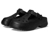 Crocs Buckle-strap Clogs In Black