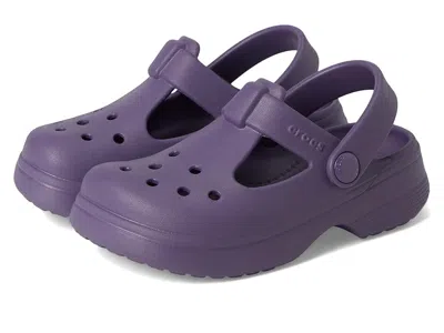 Crocs Classic Mary Jane Clogs (toddler) Kids Shoes Nightshade : 6 Toddler M, Eva In Purple