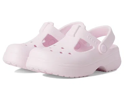 Crocs Classic Mary Jane Clogs (toddler) Kids Shoes Pink Milk : 9 Toddler M, Eva