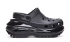 Crocs Classic Mega Crush Platform Clog In Black