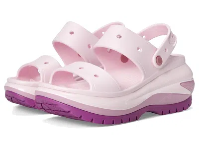 Crocs Classic Mega Crush Sandal Shoes Hydrangea : In Purple