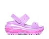 Crocs Classic Mega Crush Sandals In Liliac