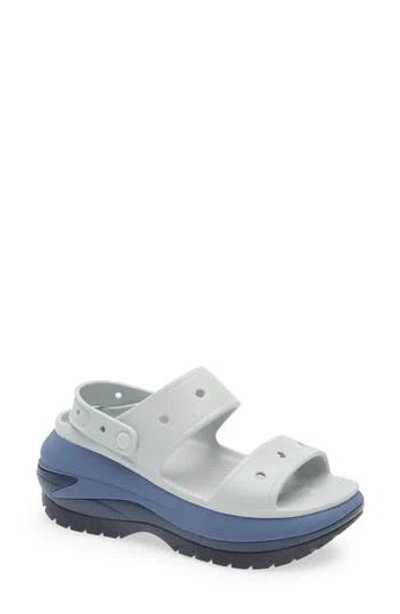 Crocs Classic Mega Crush Water Resistant Platform Sandal In Multi