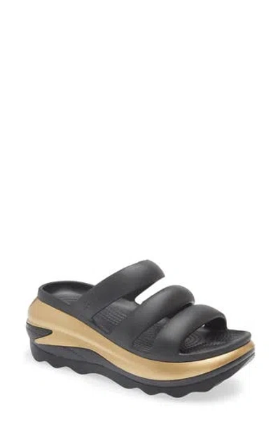 Crocs Classic Mega Crush Water Resistant Platform Sandal In Multi
