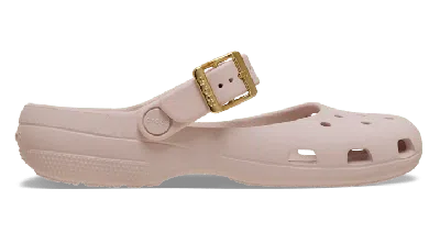Crocs Classic Metallic Buckle Ballet In Multi
