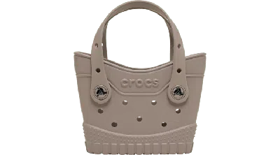 Crocs Classic Micro Tote In Gray