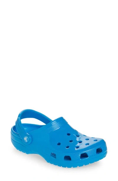 Crocs Classic Neon Highlighter Clog In Neon Ocean