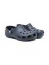 Crocs Classic Perforated Sandals In Blue