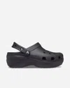 Crocs Classic Platform Clog In Black