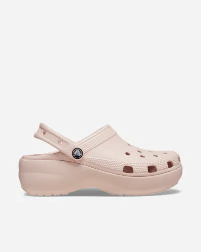 Crocs Classic Platform Clog | White | Size: In Gray