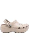 Crocs Classic Platform Sabots Femmes Quartz 39 In Brown