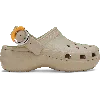 Crocs Classic Platform Dipped Buckle Clog In Multi
