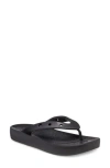 Crocs Classic Platform Flip Flop In Black