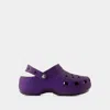 Crocs Classic Platform Glitter Sabots Femmes Dark Iris 42