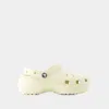 Crocs Classic Platform Lined Sabots Femmes Bone 36 In Neutral