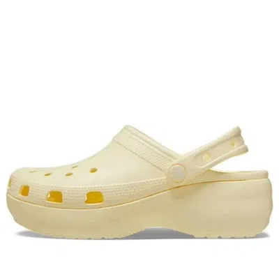 Crocs Classic Platform 'yellow' In Multi