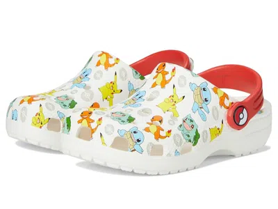 Crocs Classic Pokemon Clog (little Kid/big Kid) Kid's Shoes White/multi : 6 Big Kid M, Vinyl/eva