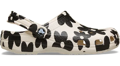 Crocs | Unisex | Classic Pop Petals | Clogs | Summit White/multi | W9/m8