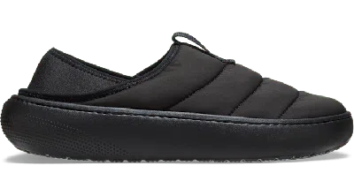 Crocs Classic Puff Moc In Black/black