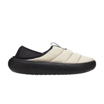 Pre-owned Crocs Classic Puff Moc 'moth' | Cream | Men's Size 13 In White