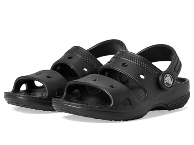 Crocs Classic Sandals (toddler) Kid's Shoes Black : 6 Toddler M, Synthetic