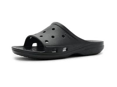 Crocs Classic Saturday Slides In Black
