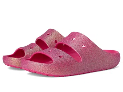 Crocs Classic Shoes Dragon Fruit : In Pink