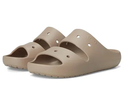 Crocs Classic Shoes Taupe : In Brown