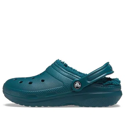 Crocs Classic Shoes Unisex Green Slippers In Evergreen