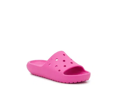 Crocs Classic Slide Sandal Kids' In Pink