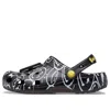 Crocs Classic Smiley World Clogs 'black White'
