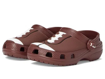 Crocs Classic Sports Clog (toddler) Kids Shoes Football : 10 Toddler M, Eva/synthetic In Brown