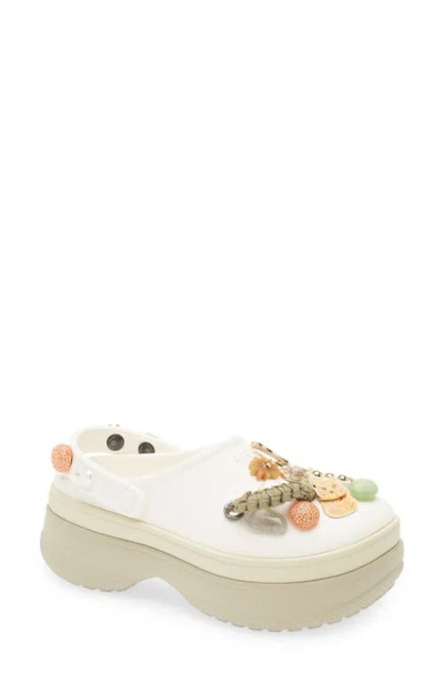Crocs Classic Stacked Clog In Gray