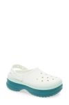 Crocs Classic Stacked Clog In Green