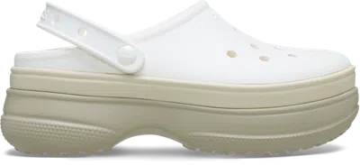 Crocs Classic Stacked Clog In Neutrals