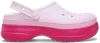 Crocs Classic Stacked Clog In Pink