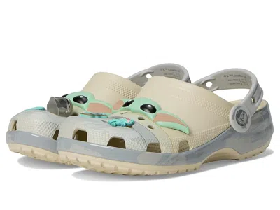 Crocs Classic Star Wars Clogs (little Kid/big Kid) Kids Shoes Bone/grogu : 6 Big Kid M, Eva In Neutral