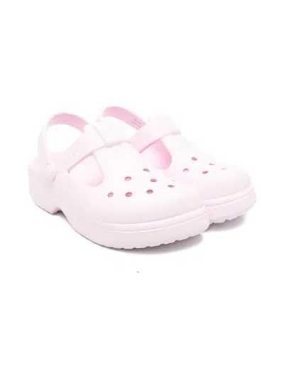 CROCS CLASSIC T MARY JANE PERFORATED CLOGS