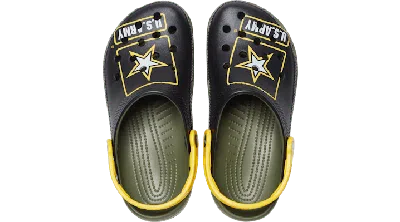 Crocs Classic Us Army Clog In Army Green