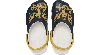 Crocs Classic Us Navy Clog In White/multi