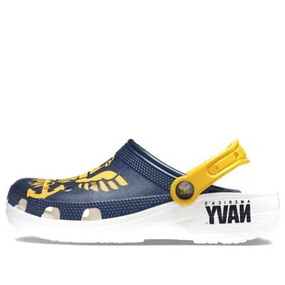 CROCS Crocs Classic US NAVY Clogs 'Navy White'